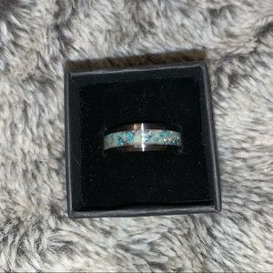 Handmade opal ring